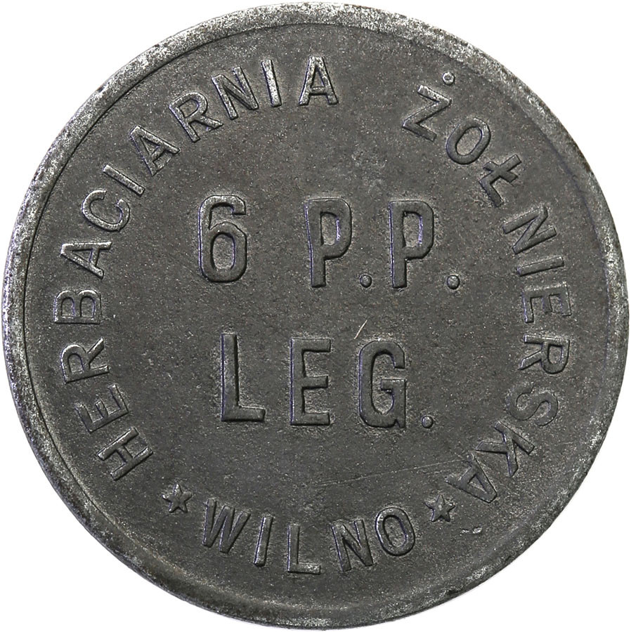 Wilno - 6 Pułk Piechoty Legionów, 50 groszy (1921-1939), Herbaciarnia Żołnierska